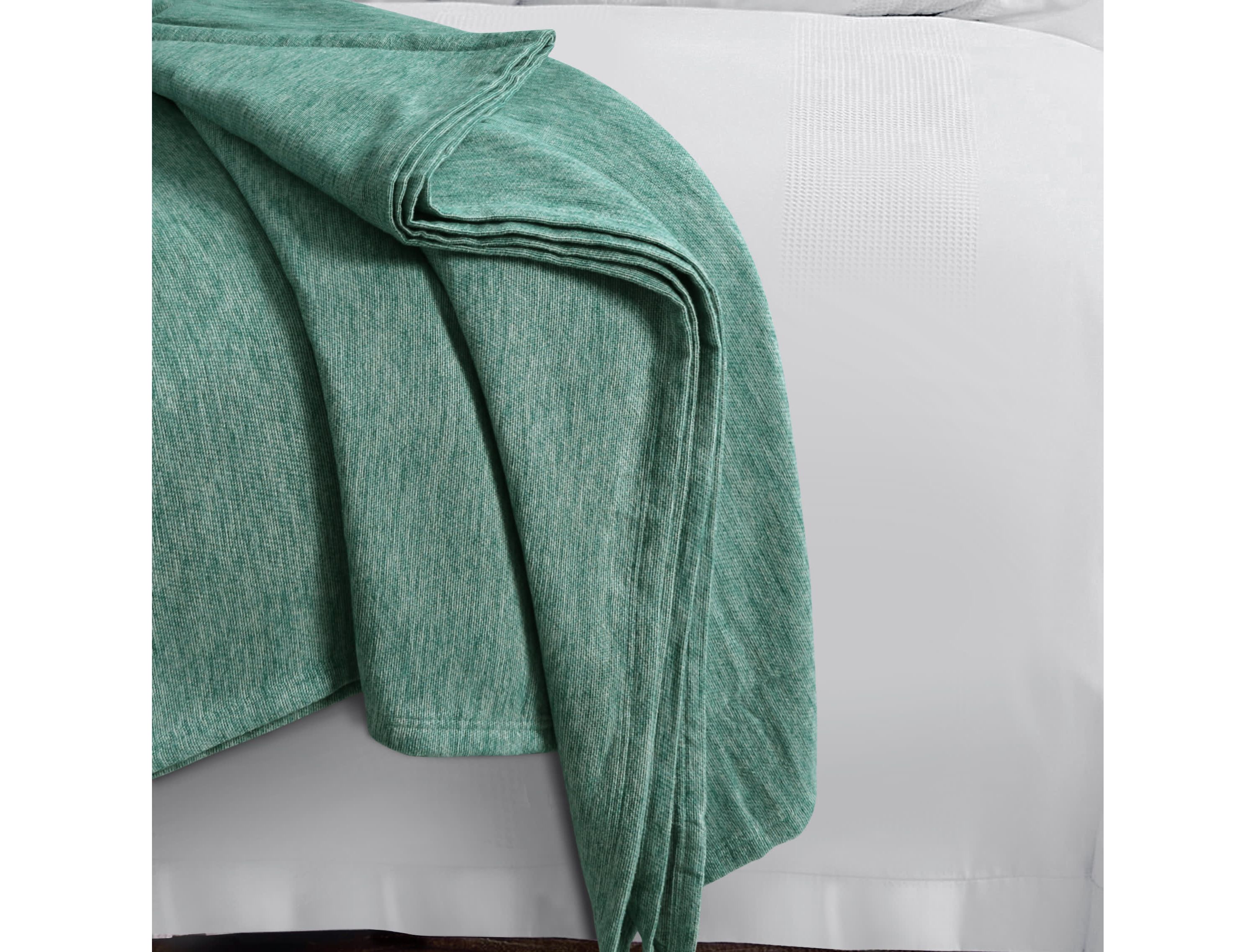 Yarn Dyed Cotton Silk Oversized Blanket