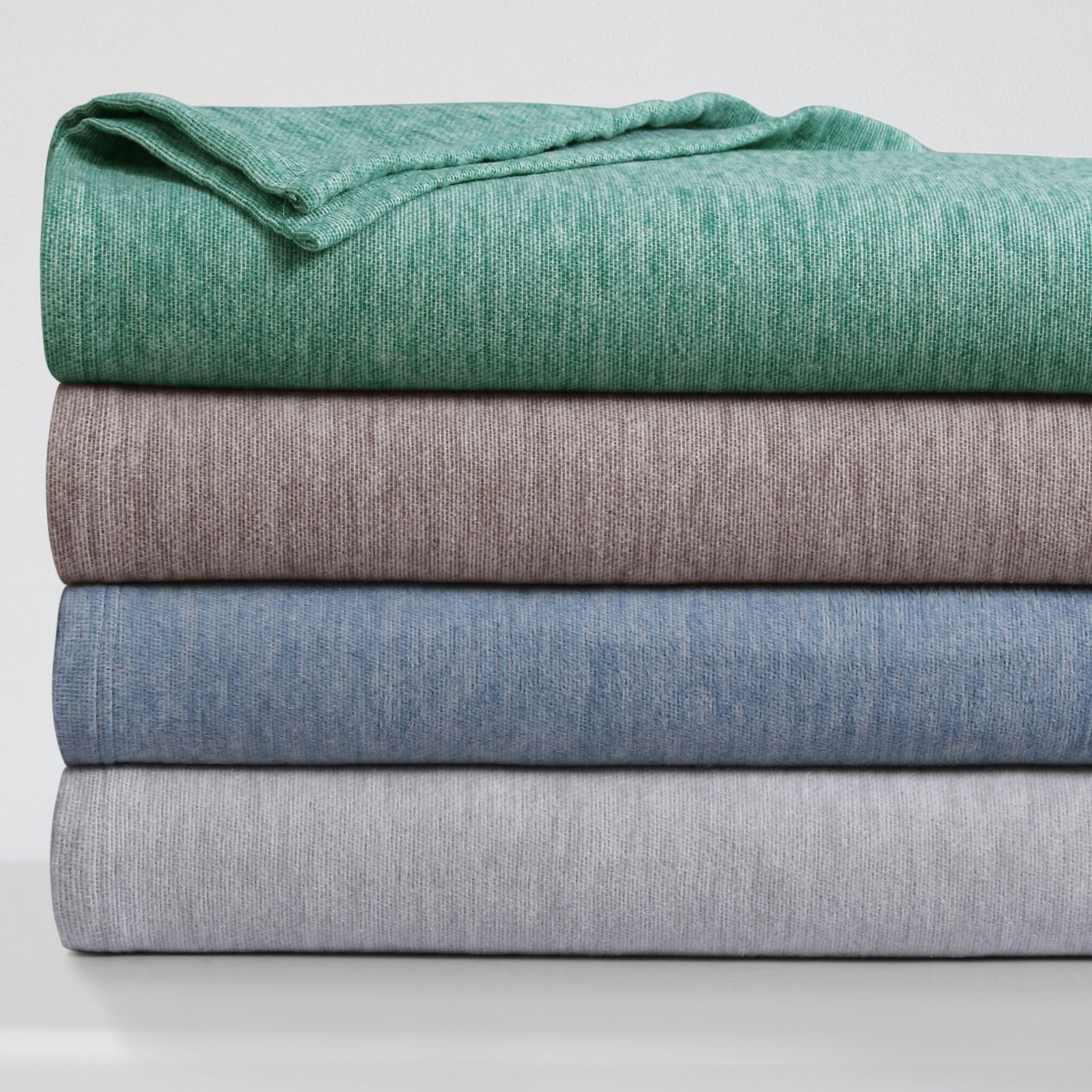Yarn Dyed Cotton Silk Oversized Blanket