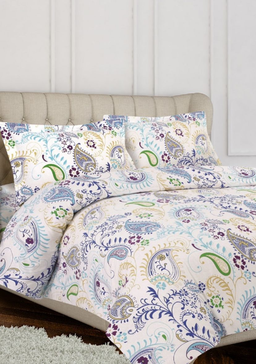 Paisley Garden Flannel Oversized Duvet