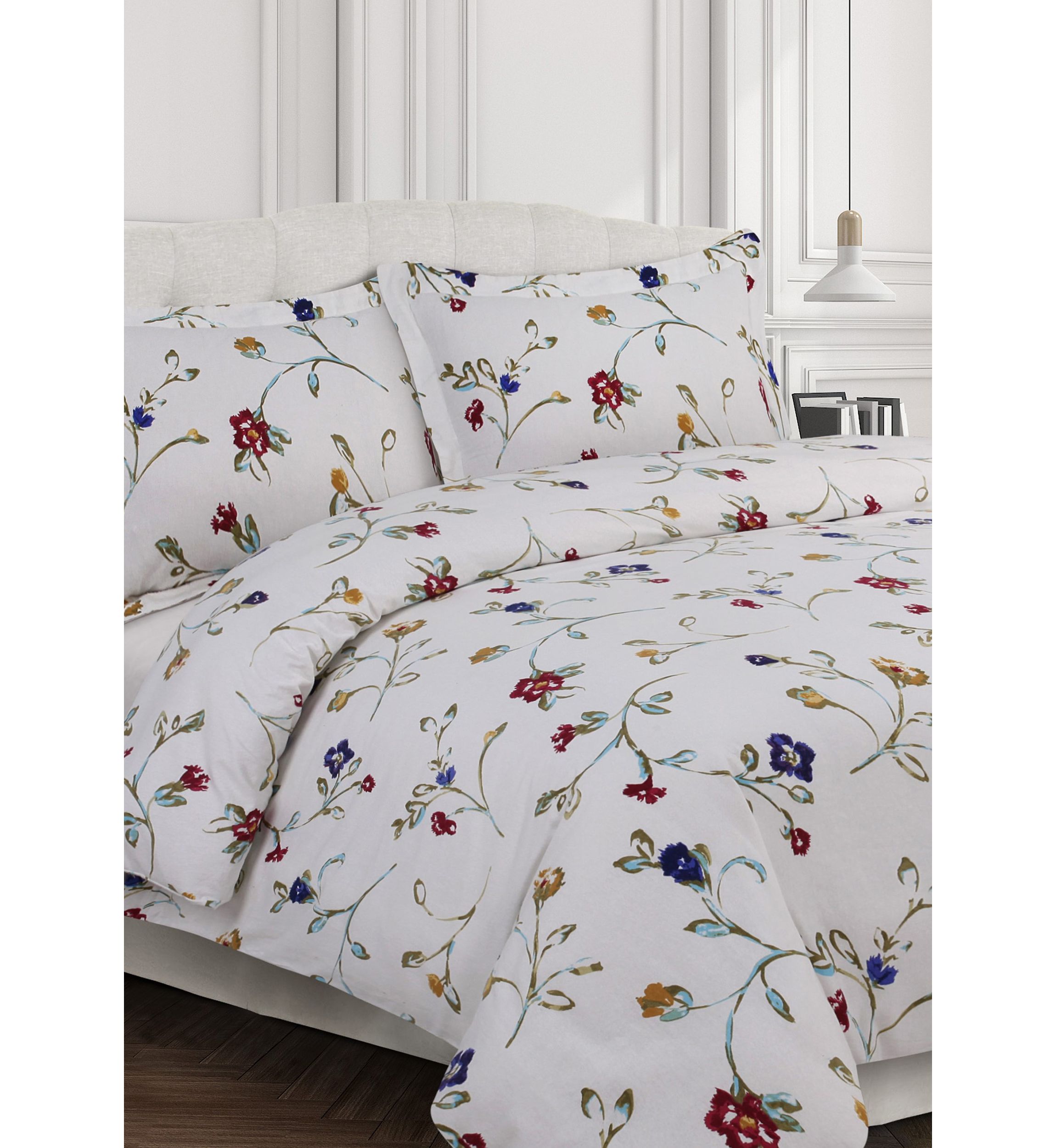 Floral Garden Flannel Oversized Duvet