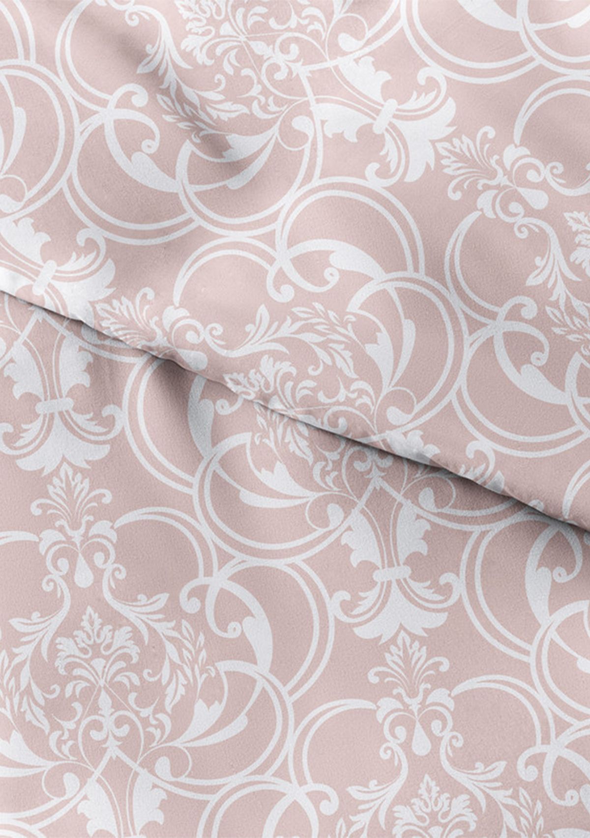 Premium Ultra Soft Romantic Damask Pattern 3 Piece Duvet Cover Set