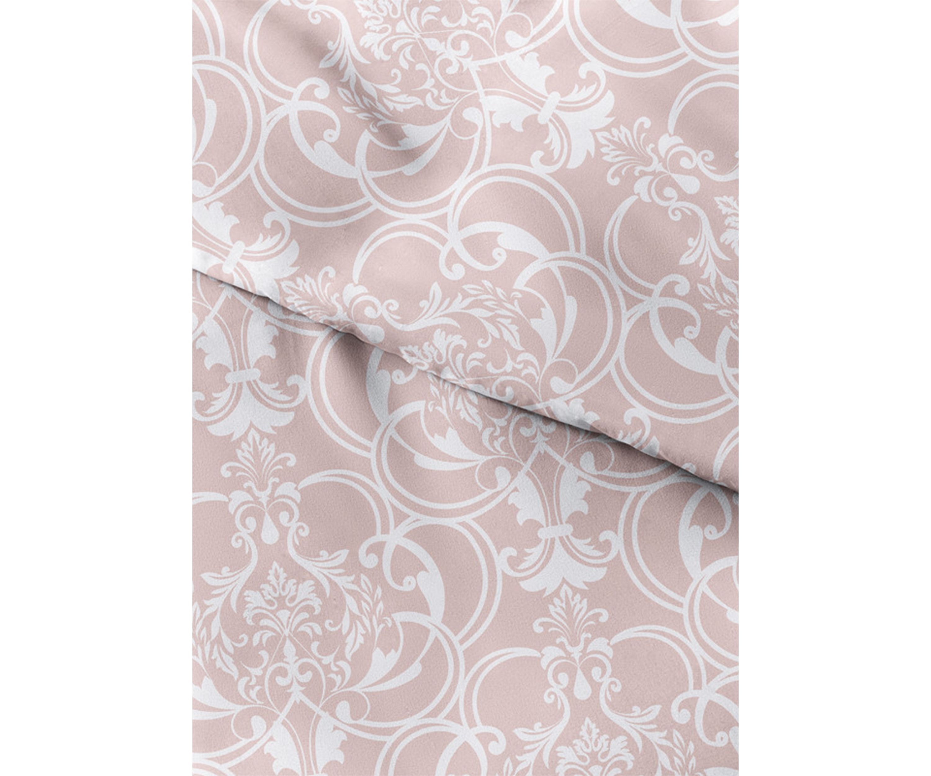 Premium Ultra Soft Romantic Damask Pattern 3 Piece Duvet Cover Set