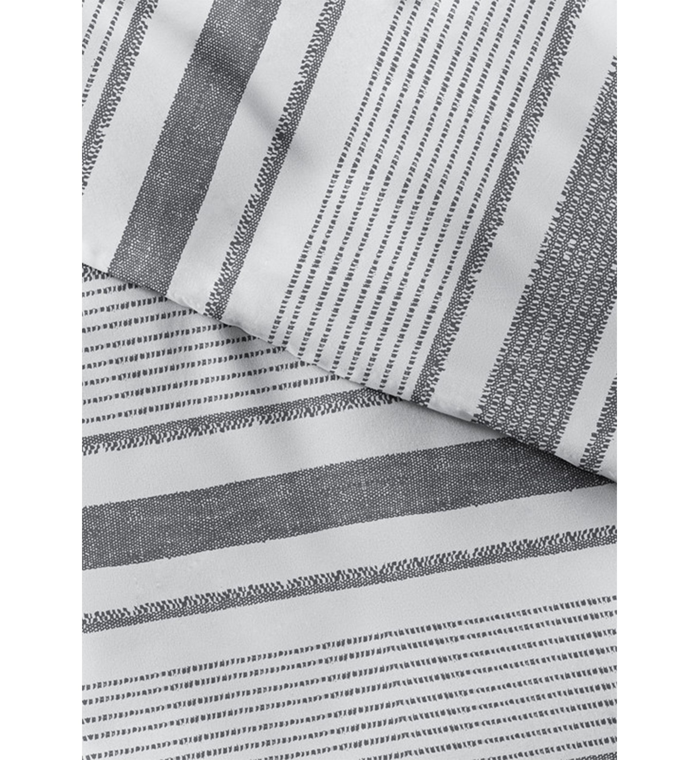 Premium Ultra Soft Vintage Stripe Pattern 3 Piece Duvet Cover Set