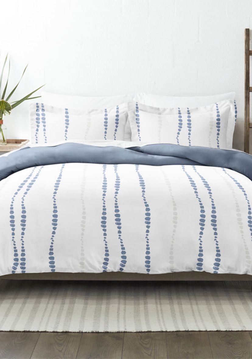 Premium Ultra Soft Urban Vibe Pattern 3 Piece Reversible Duvet Cover Set
