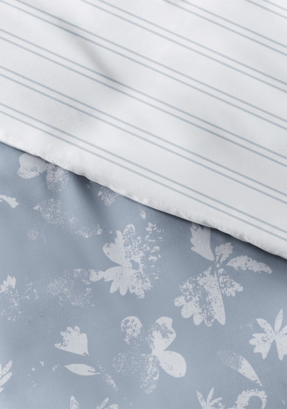 Premium Ultra Soft Country Home Pattern 3 Piece Reversible Duvet Cover Set