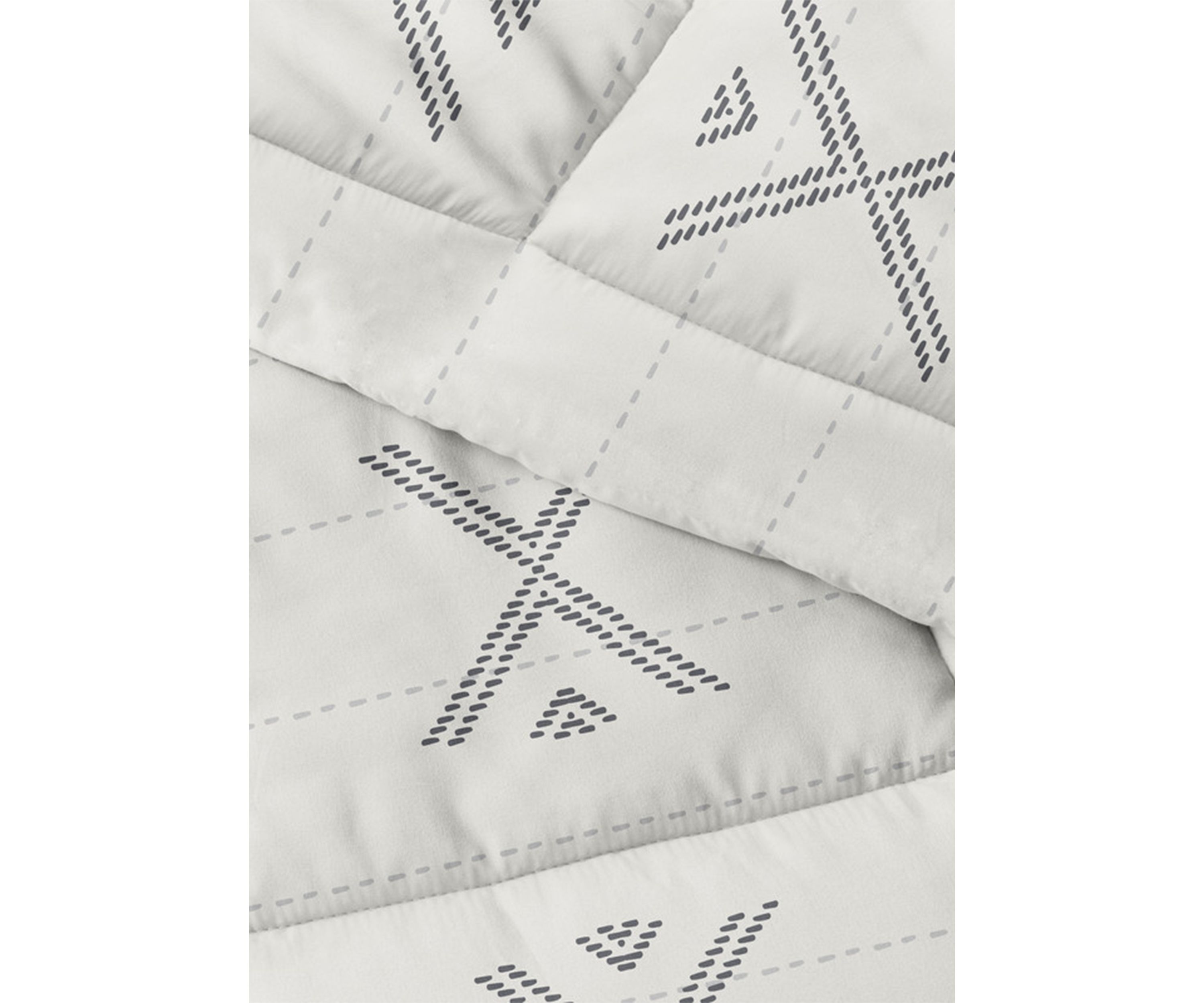 Premium Down Alternative Urban Stitch Patterned Comforter Set