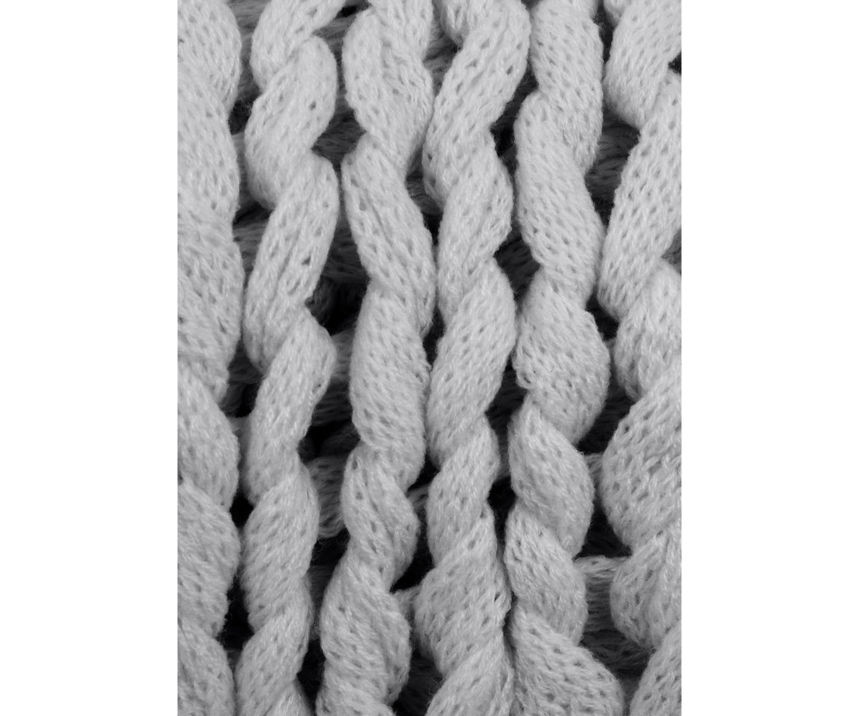 Chunky Knit Throw Blanket