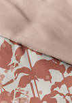 Premium Ultra Soft Boho Flower 3-Piece Reversible Duvet Cover Set