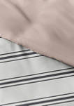 Premium Ultra Soft Desert Stripe 3-Piece Reversible Duvet Cover Set