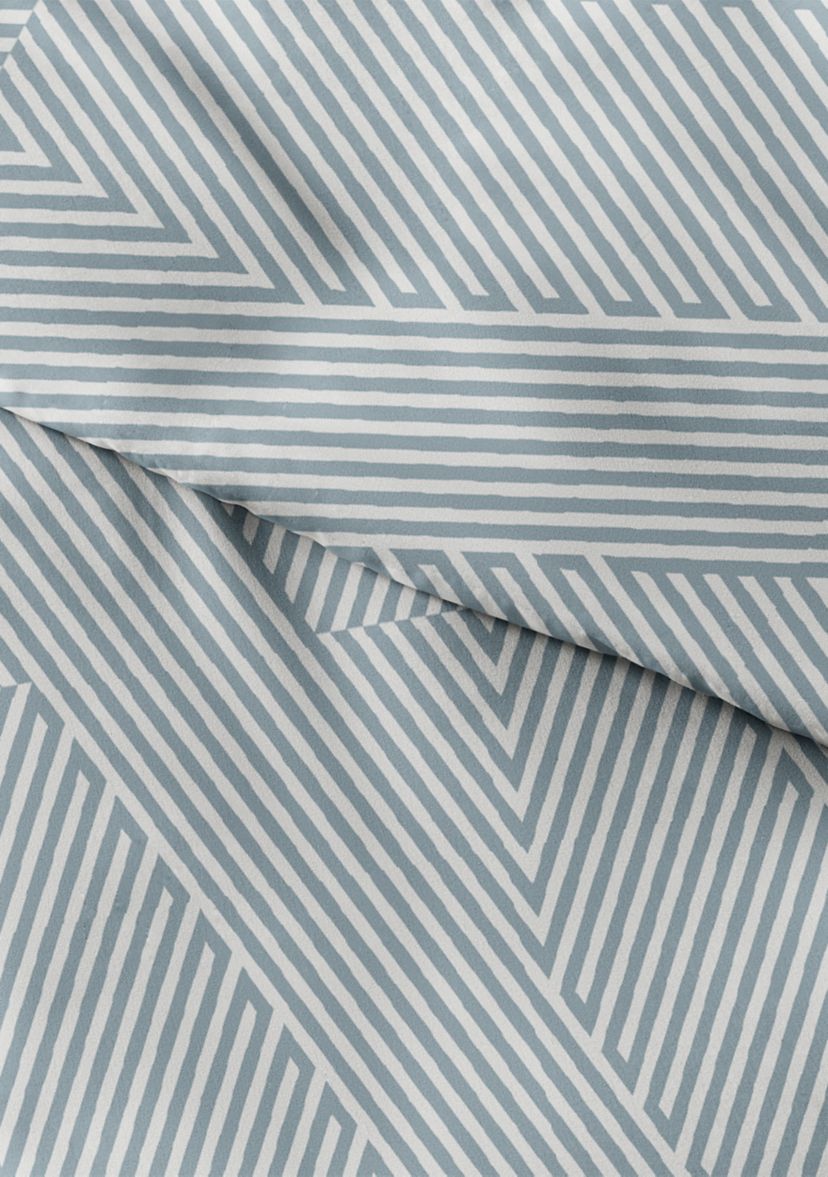 Premium Ultra Soft Modern Diagonal 3-Piece Duvet Cover Set