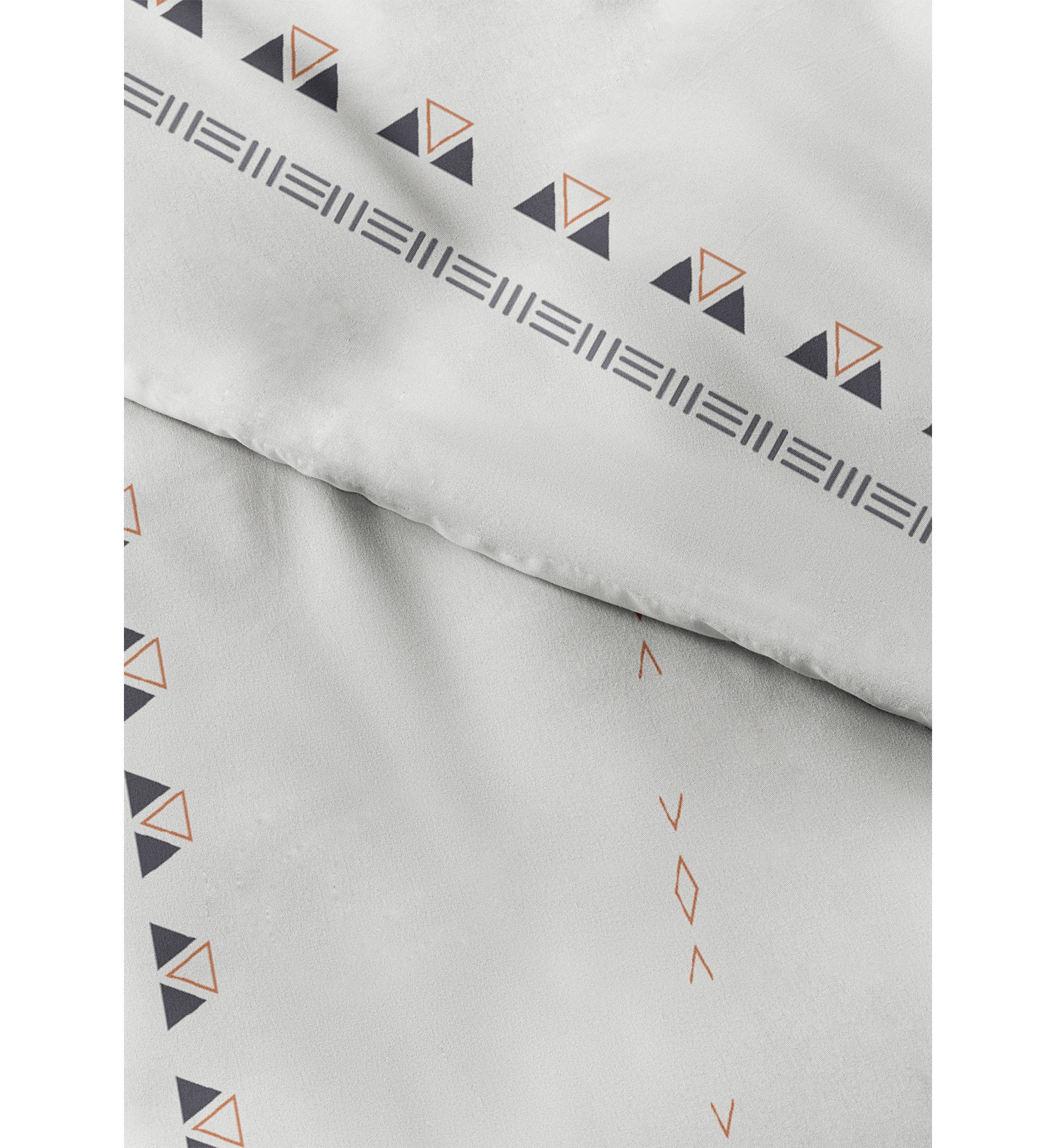 Premium Ultra Soft Natural Geo Lines 3-Piece Duvet Cover Set