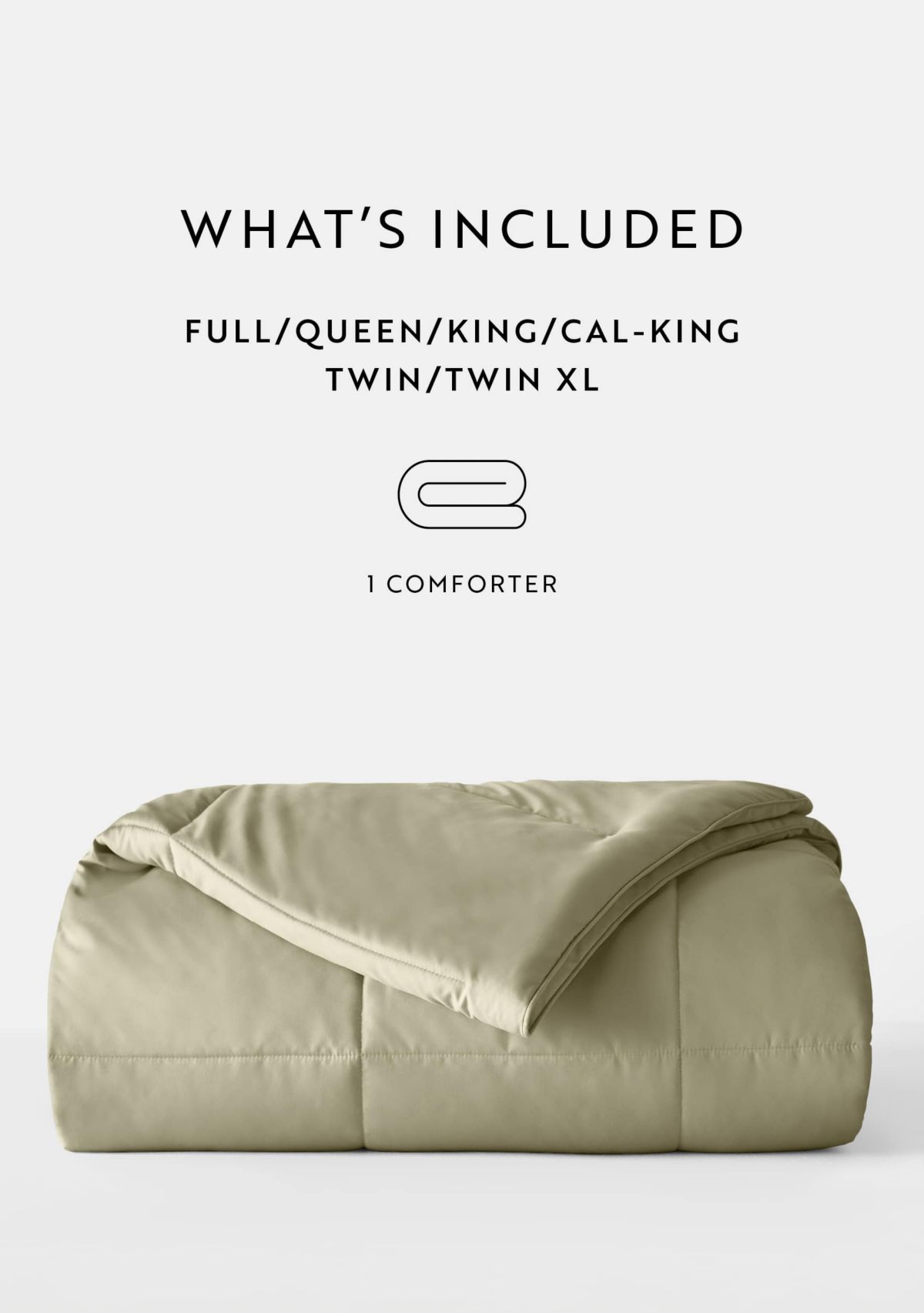 Ultra Soft Microfiber All Season Down-Alternative Solid Comforter
