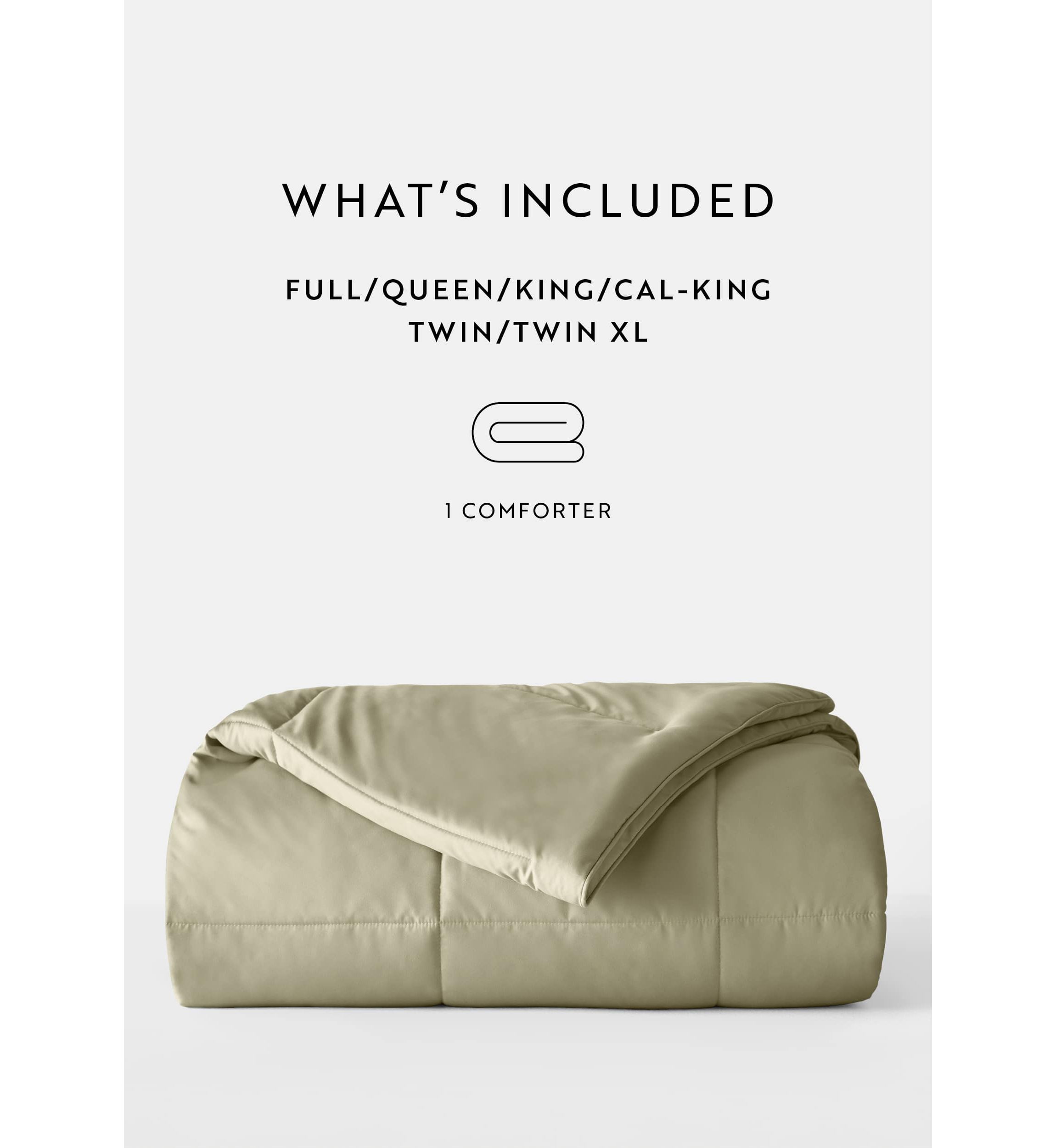 Ultra Soft Microfiber All Season Down-Alternative Solid Comforter
