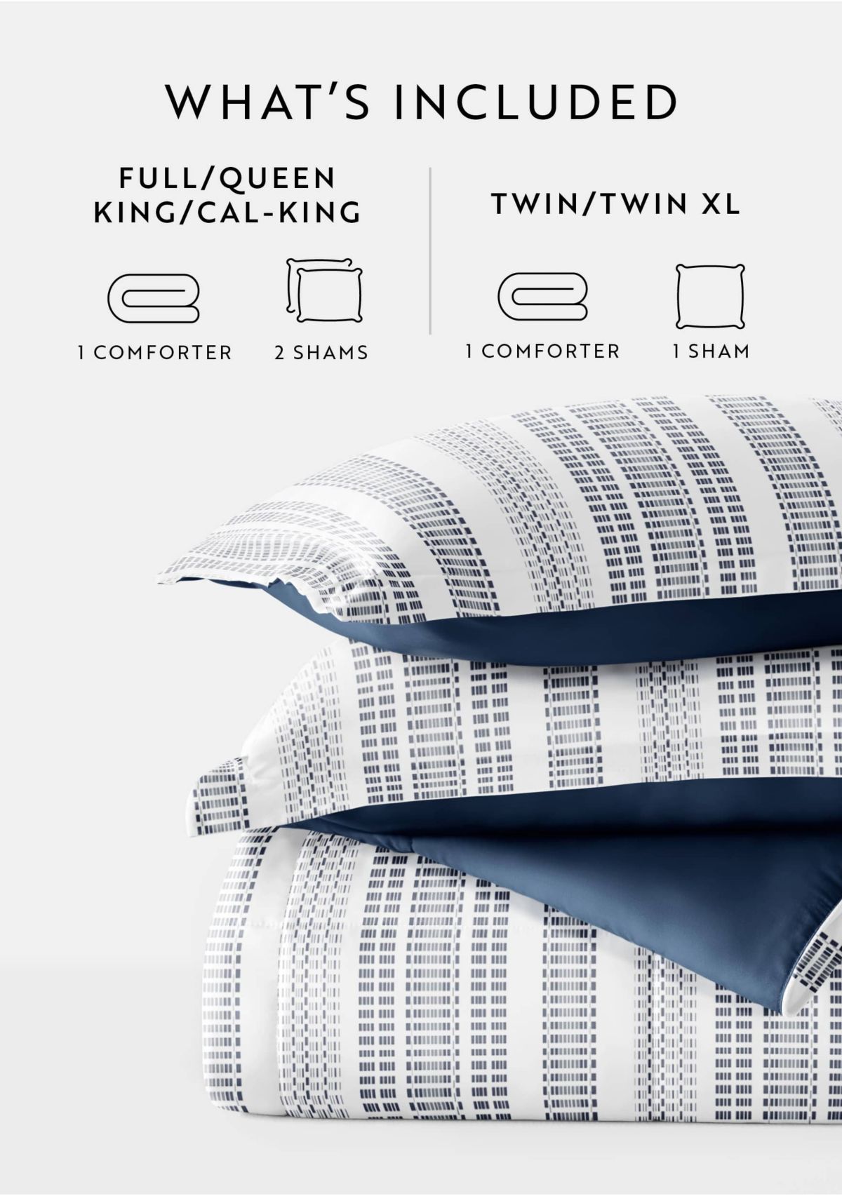 Reversible Farmhouse Dreams Patterned Ultra Soft Microfiber Down-Alternative Comforter Set