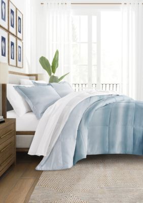 Reversible Comforter And Shams Set, Ultra Soft, Easy Care, - Becky