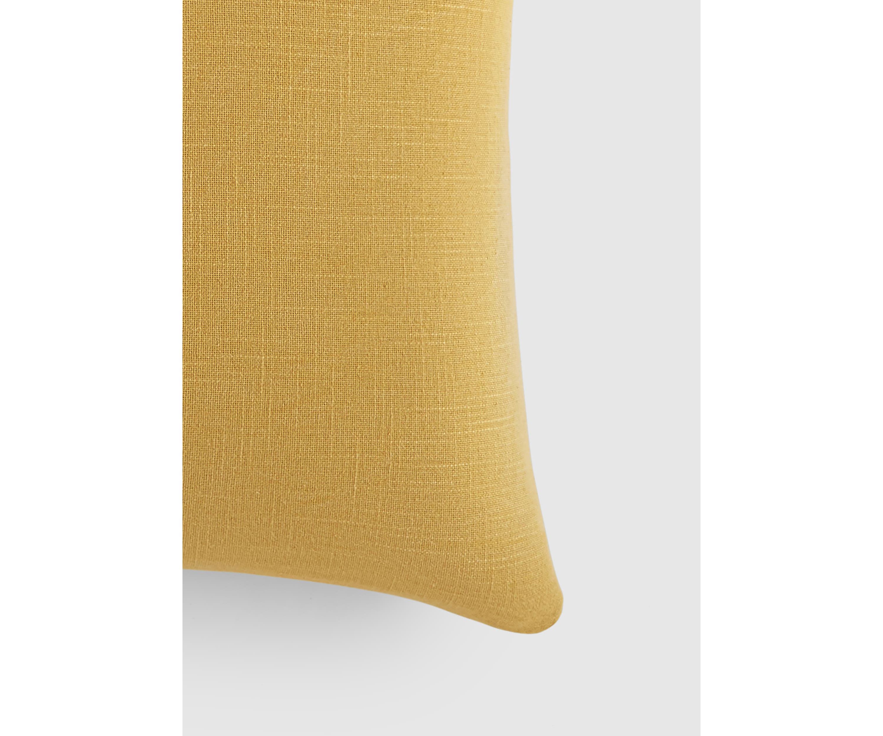 Washed and Distressed Cotton Decor Throw Pillow
