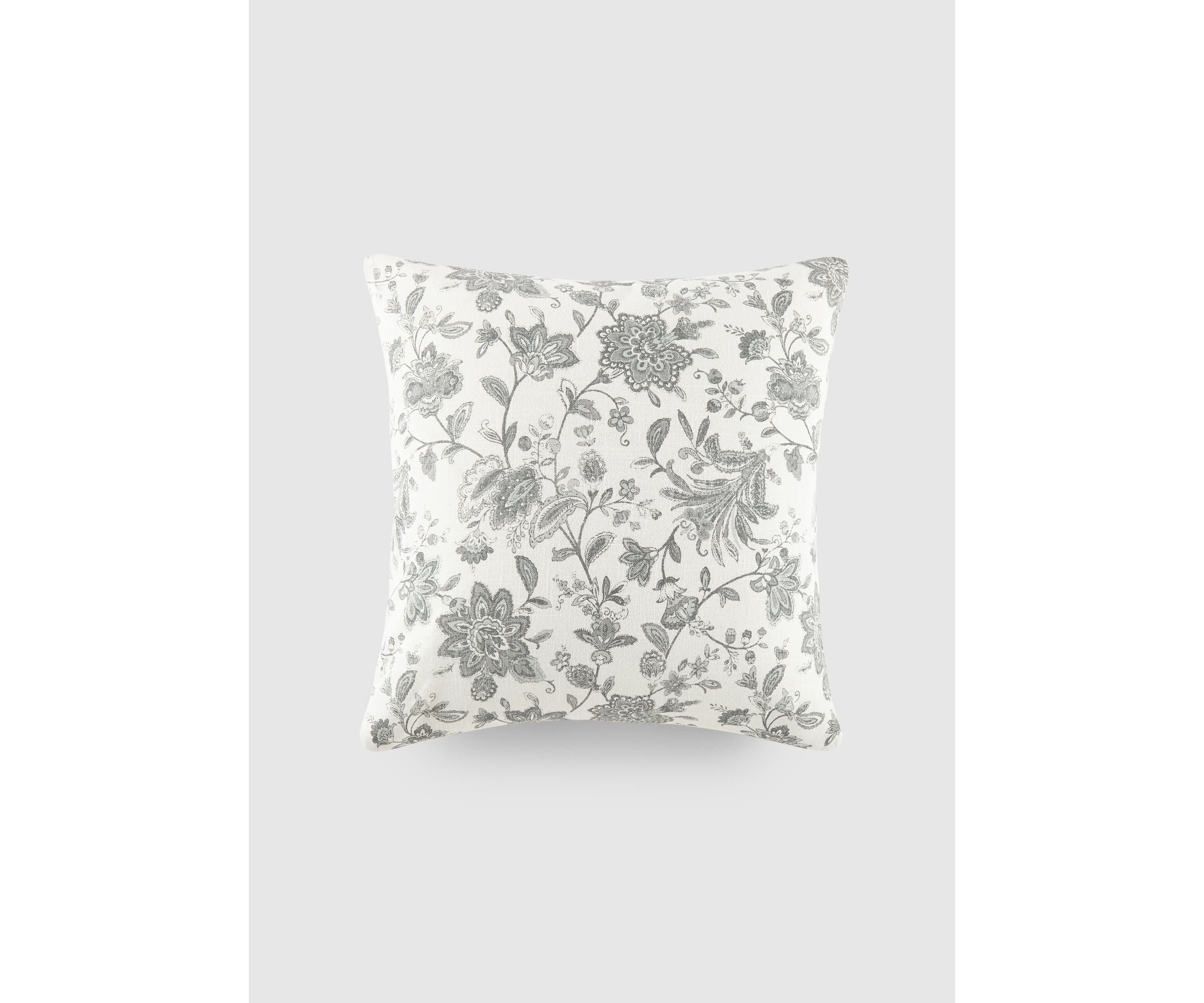 Elegant Patterns Cotton Decor Throw Pillow