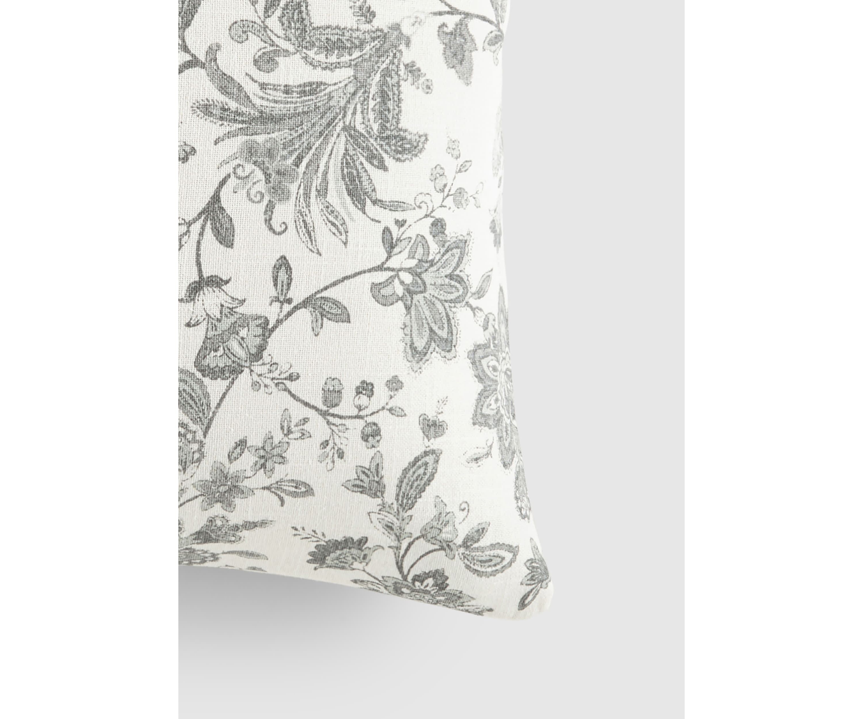 Elegant Patterns Cotton Decor Throw Pillow