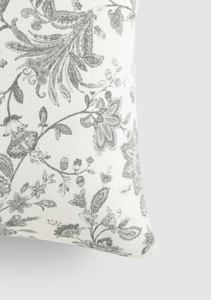 Elegant Patterns Cotton Decor Throw Pillow