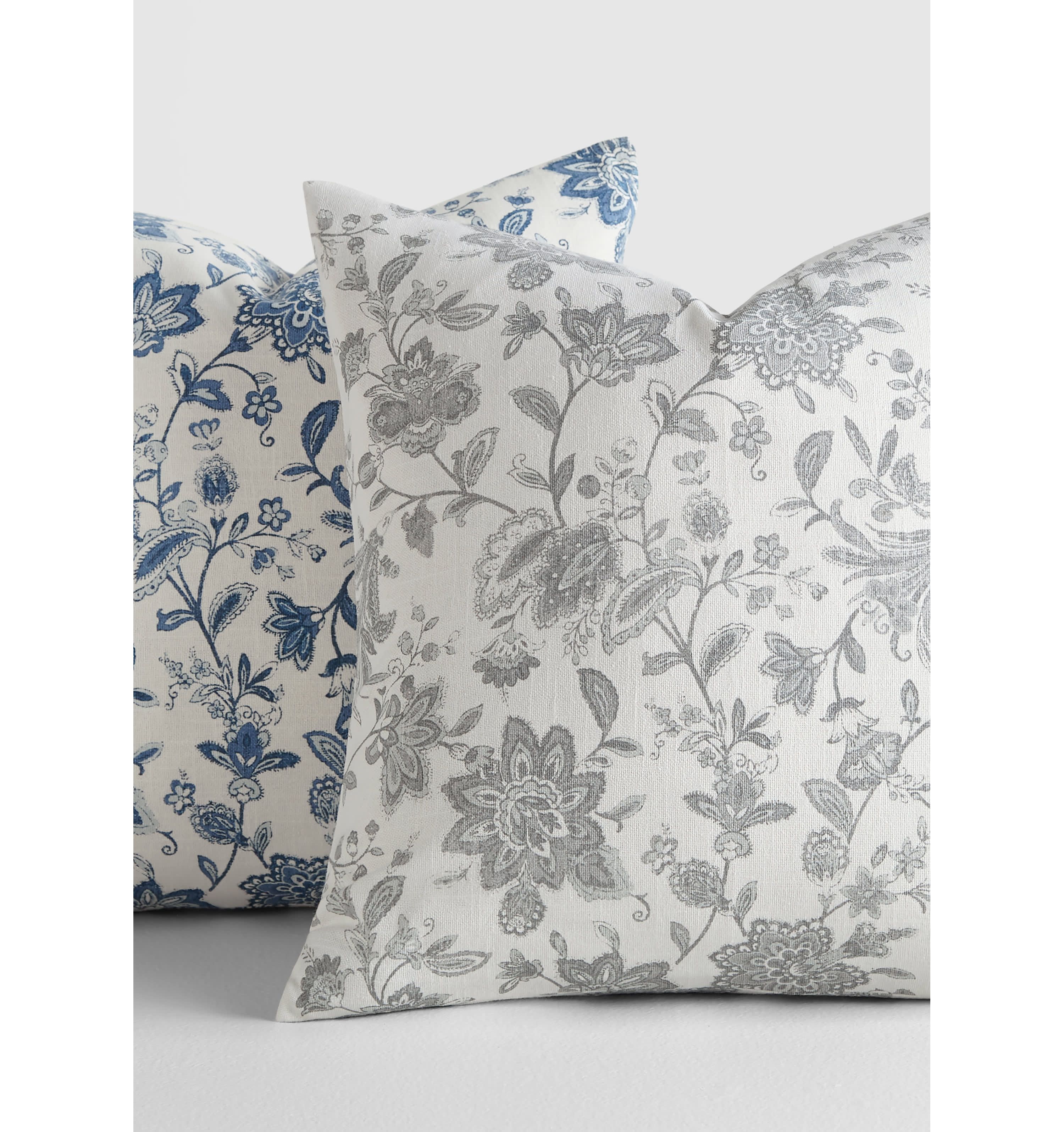 Elegant Patterns Cotton Decor Throw Pillow