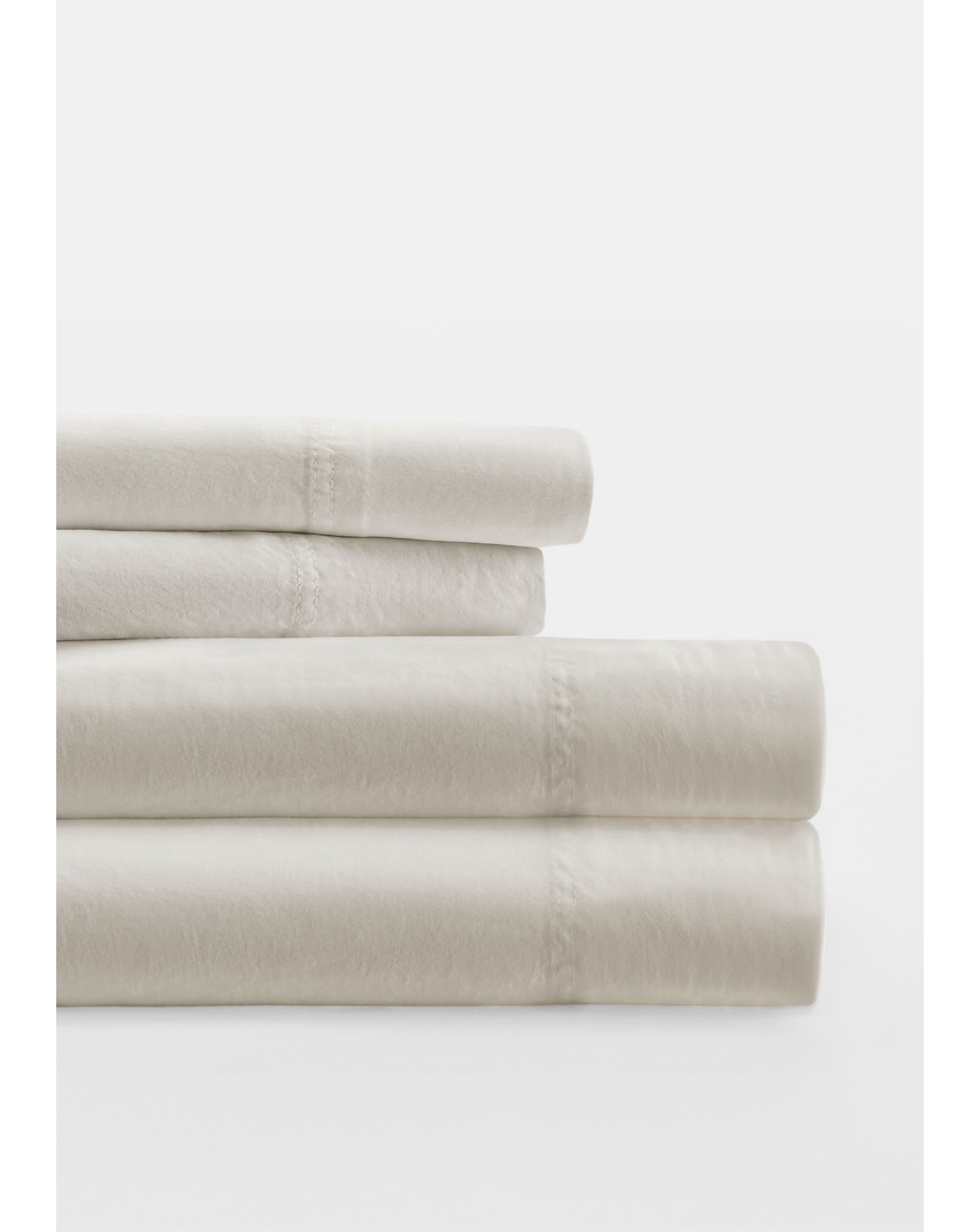 Solid Cotton Sheet Set