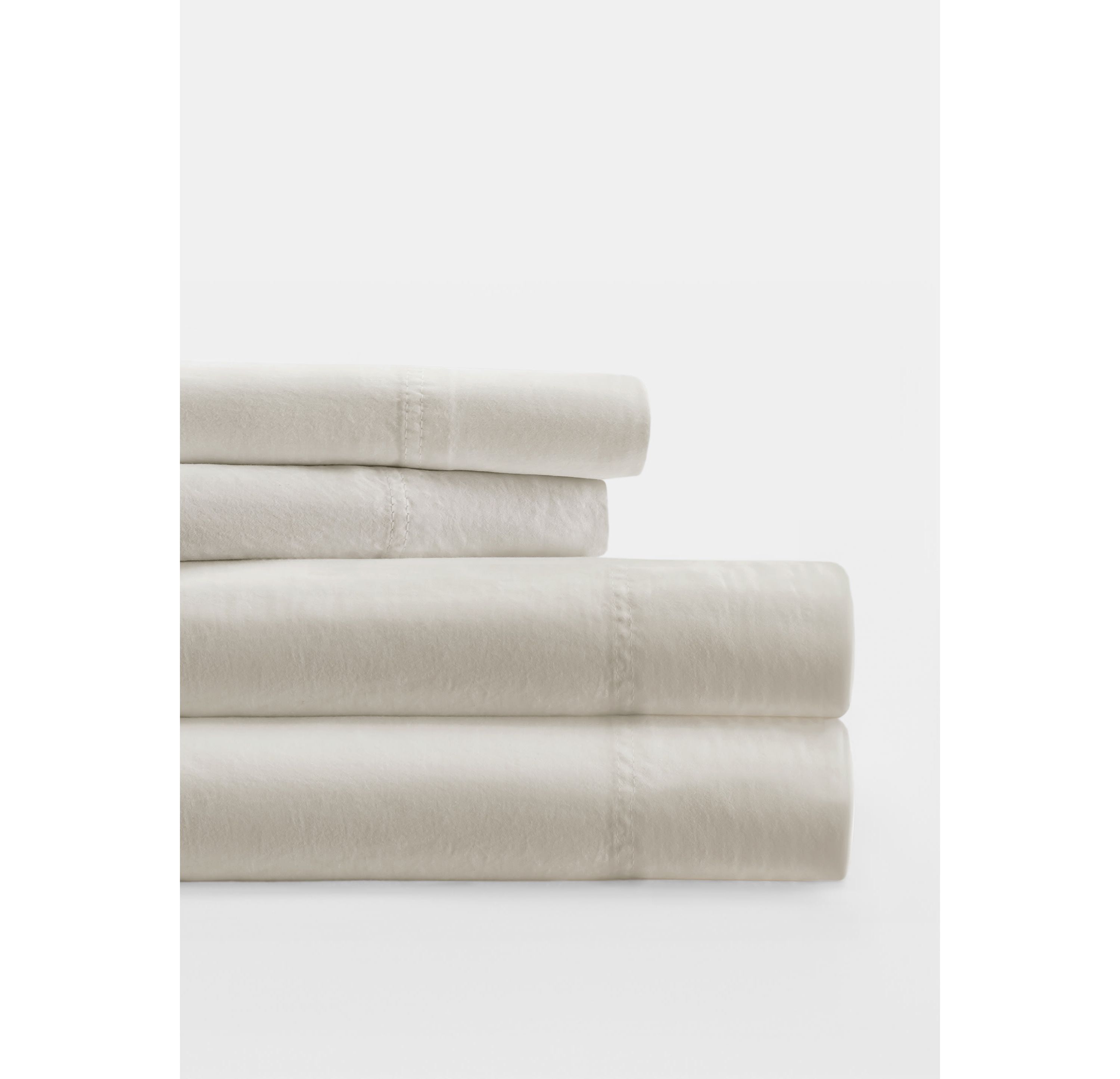Solid Cotton Sheet Set
