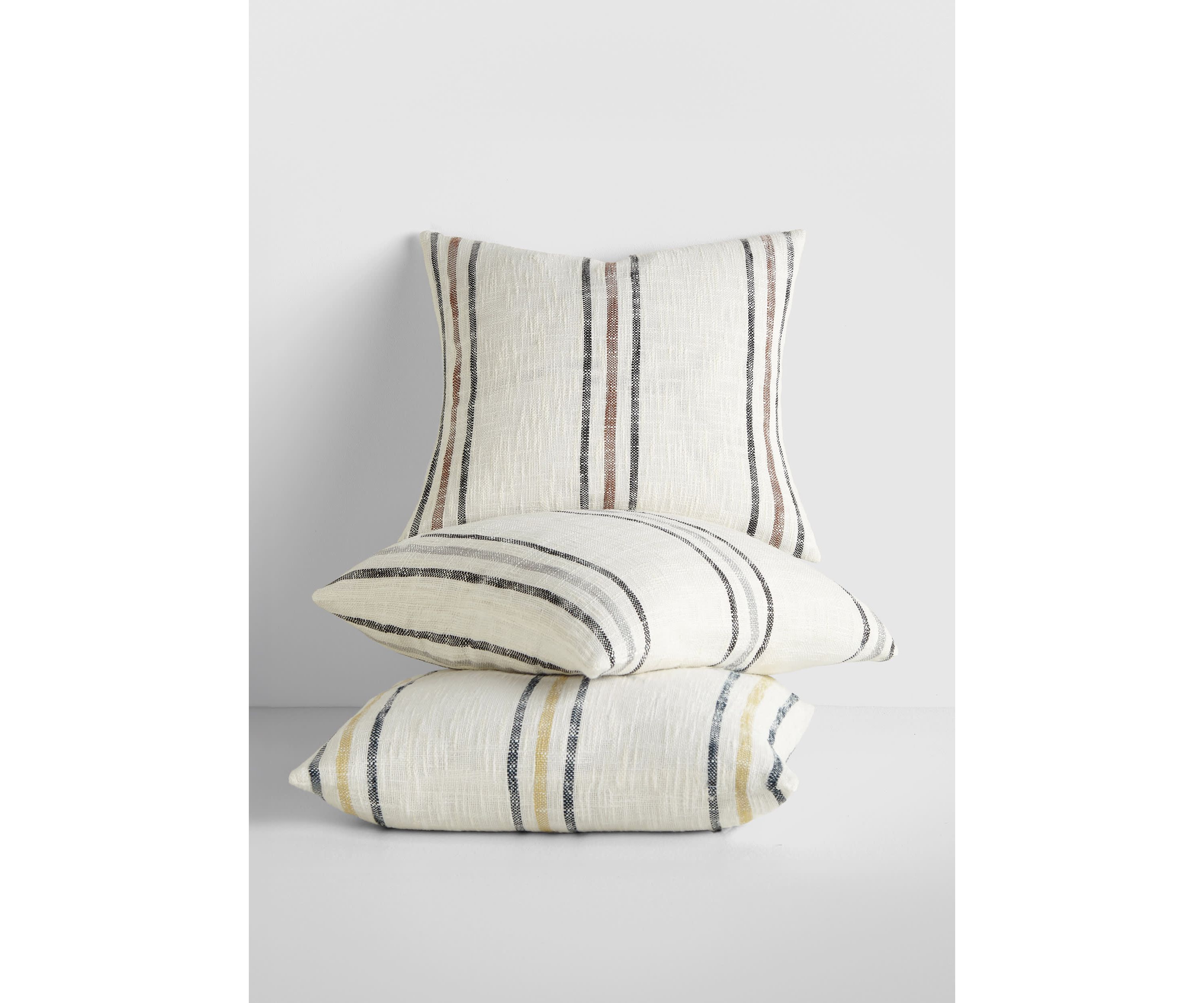 Elegant Patterns Cotton Decor Throw Pillow