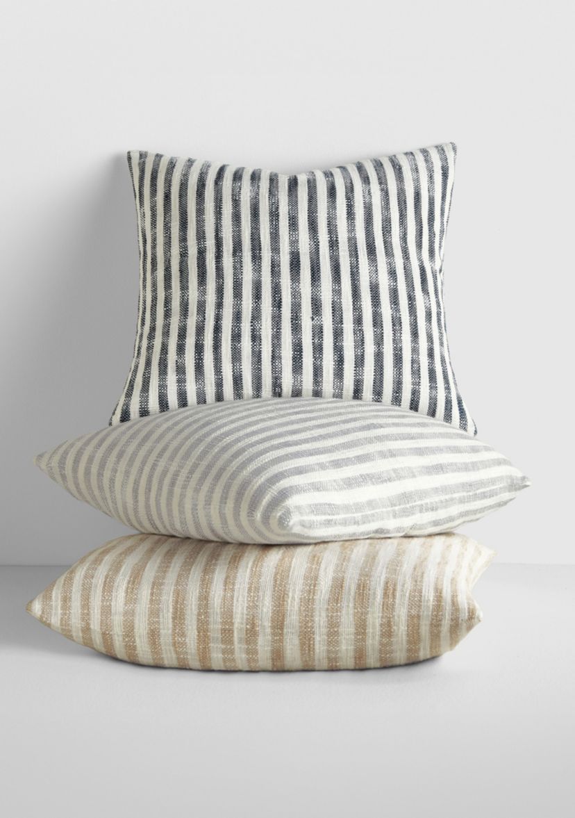 Elegant Patterns Cotton Decor Throw Pillow