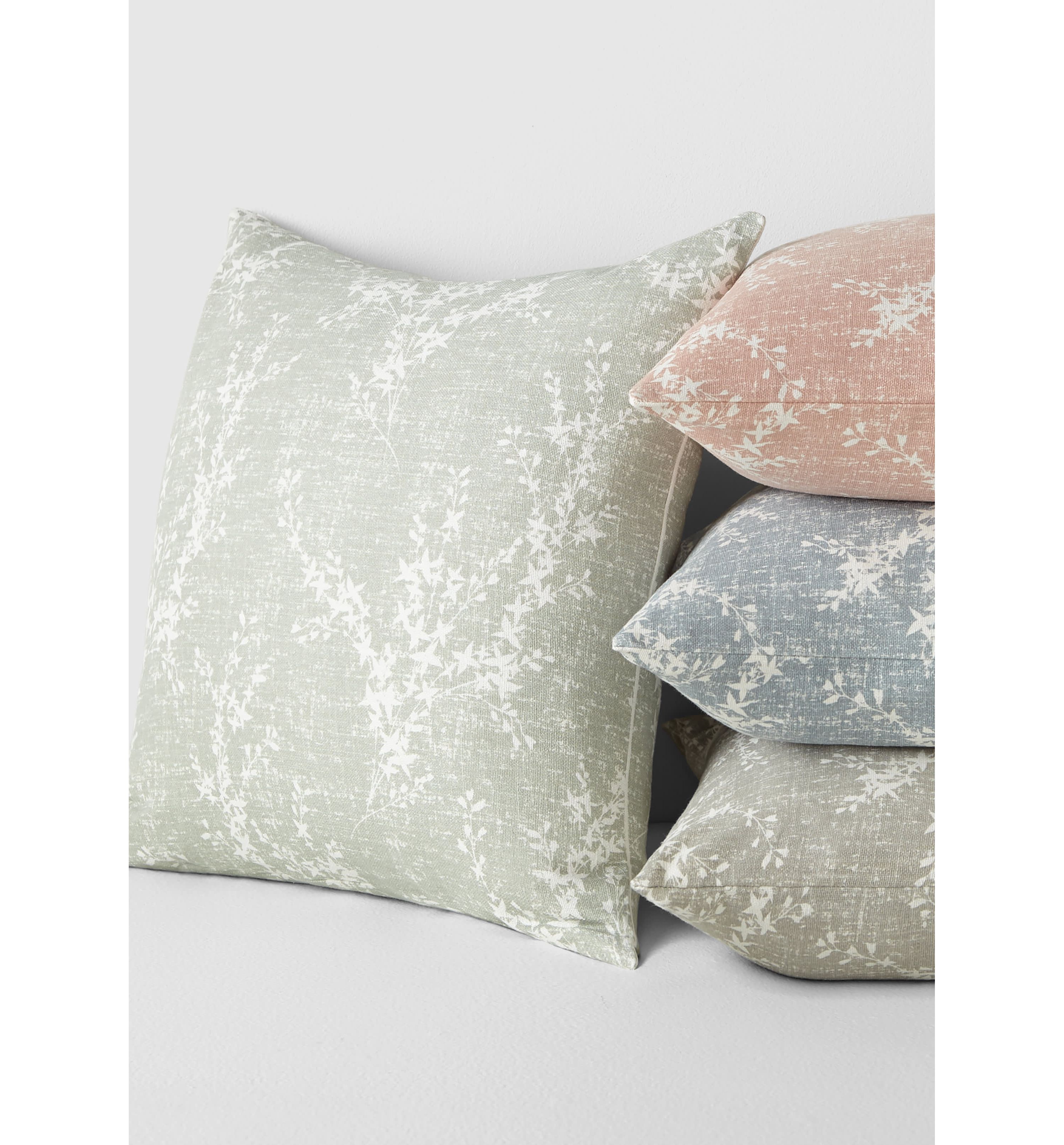 Elegant Patterns Cotton Decor Throw Pillow