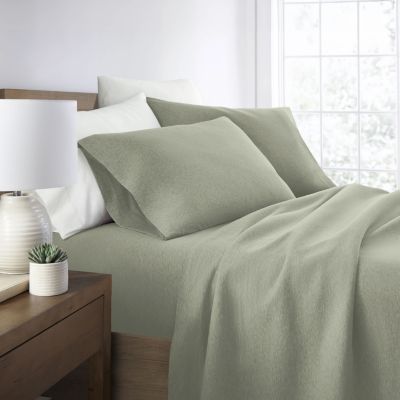 Luxury Inn Jersey Knit Sheets - 100% Cotton - Ultra Soft - 4 Piece Sheet Set - Four Way Stretch