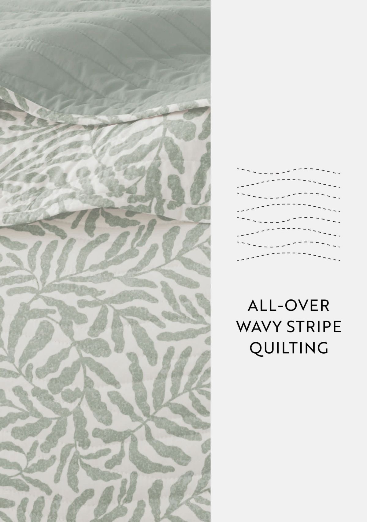 Quilt Coverlet Set All Season Patterned Reversible Microfiber Ultra Soft Bedding