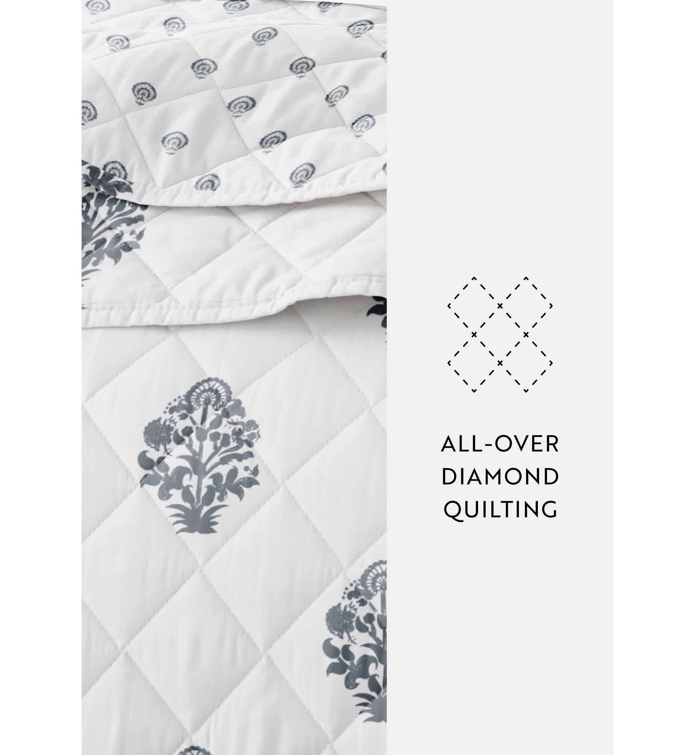 Quilt Coverlet Set All Season Patterned Reversible Microfiber Ultra Soft Bedding