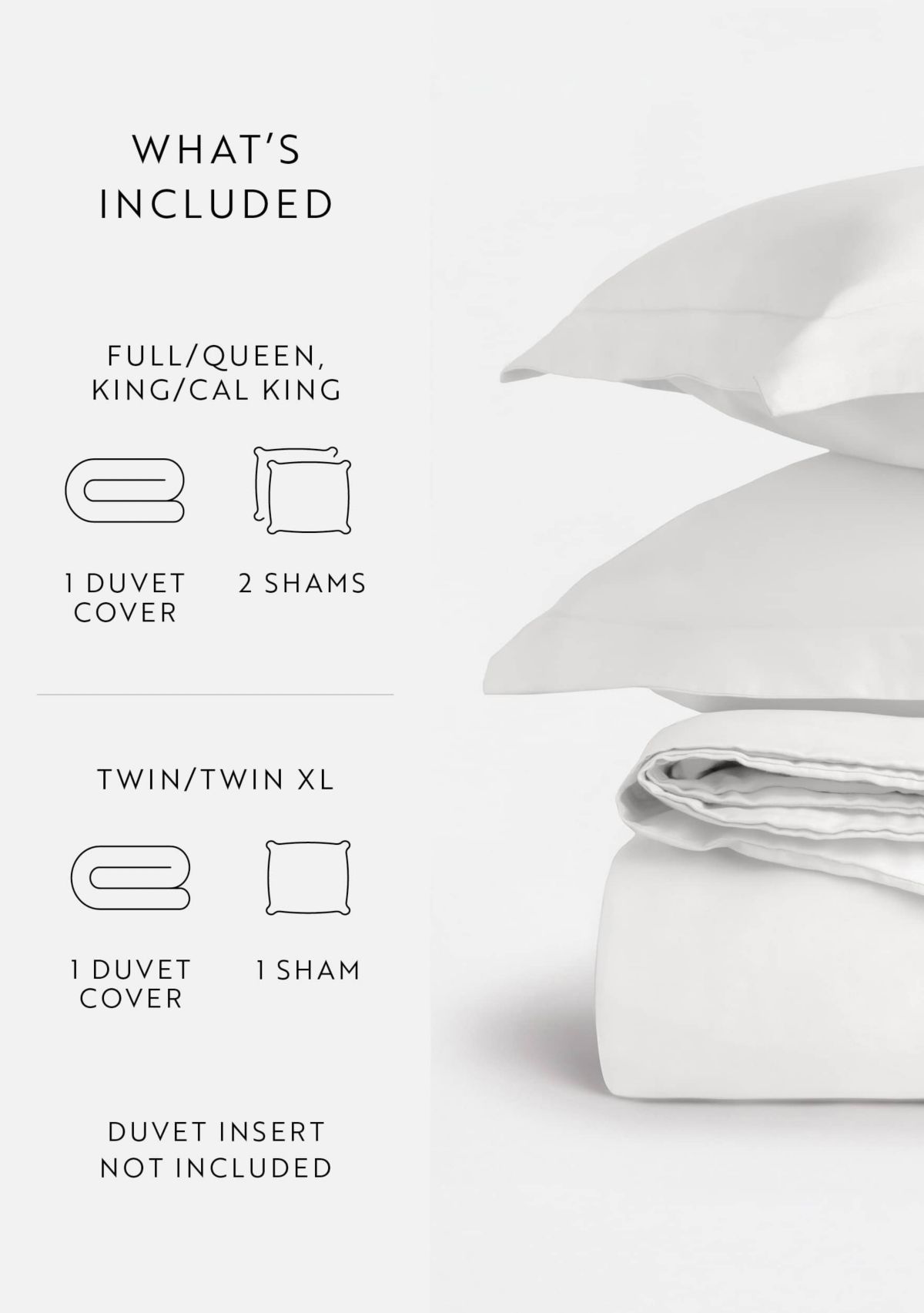 3 Piece Brushed Cotton Duvet Cover Set  - Vintage Washed for Extra Softness - 100% Long Staple Cotton -  Sateen Weave