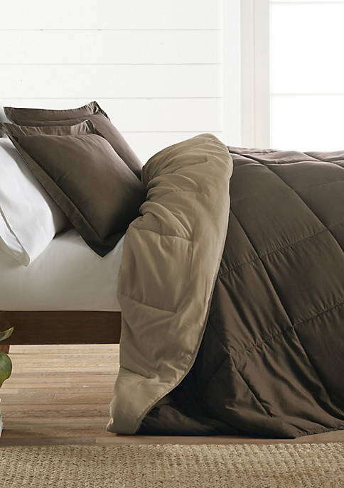 Luxury Inn Premium Down Alternative Reversible Comforter Set