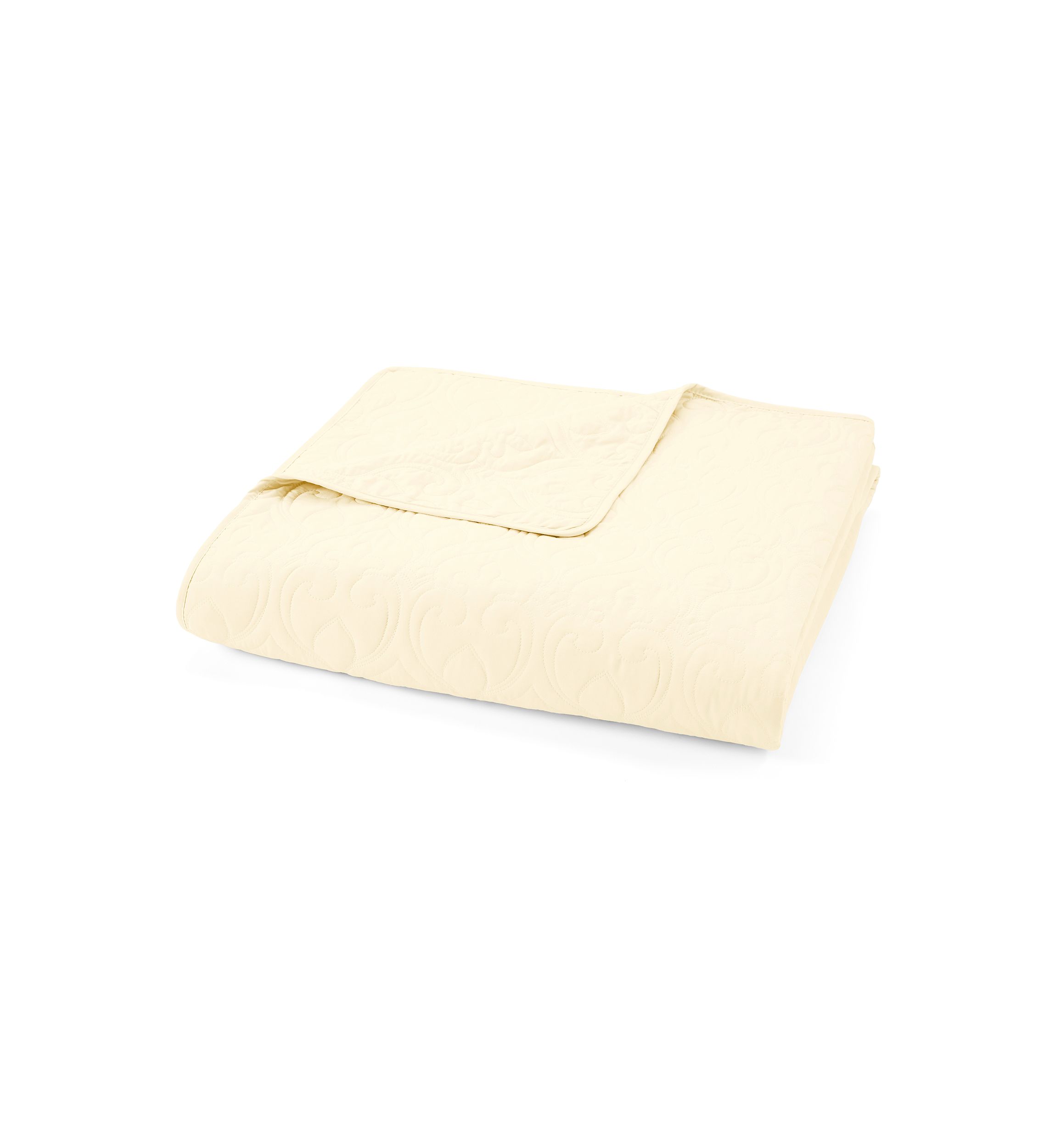 Premium Ultra Soft Damask Pattern Quilted Coverlet Set