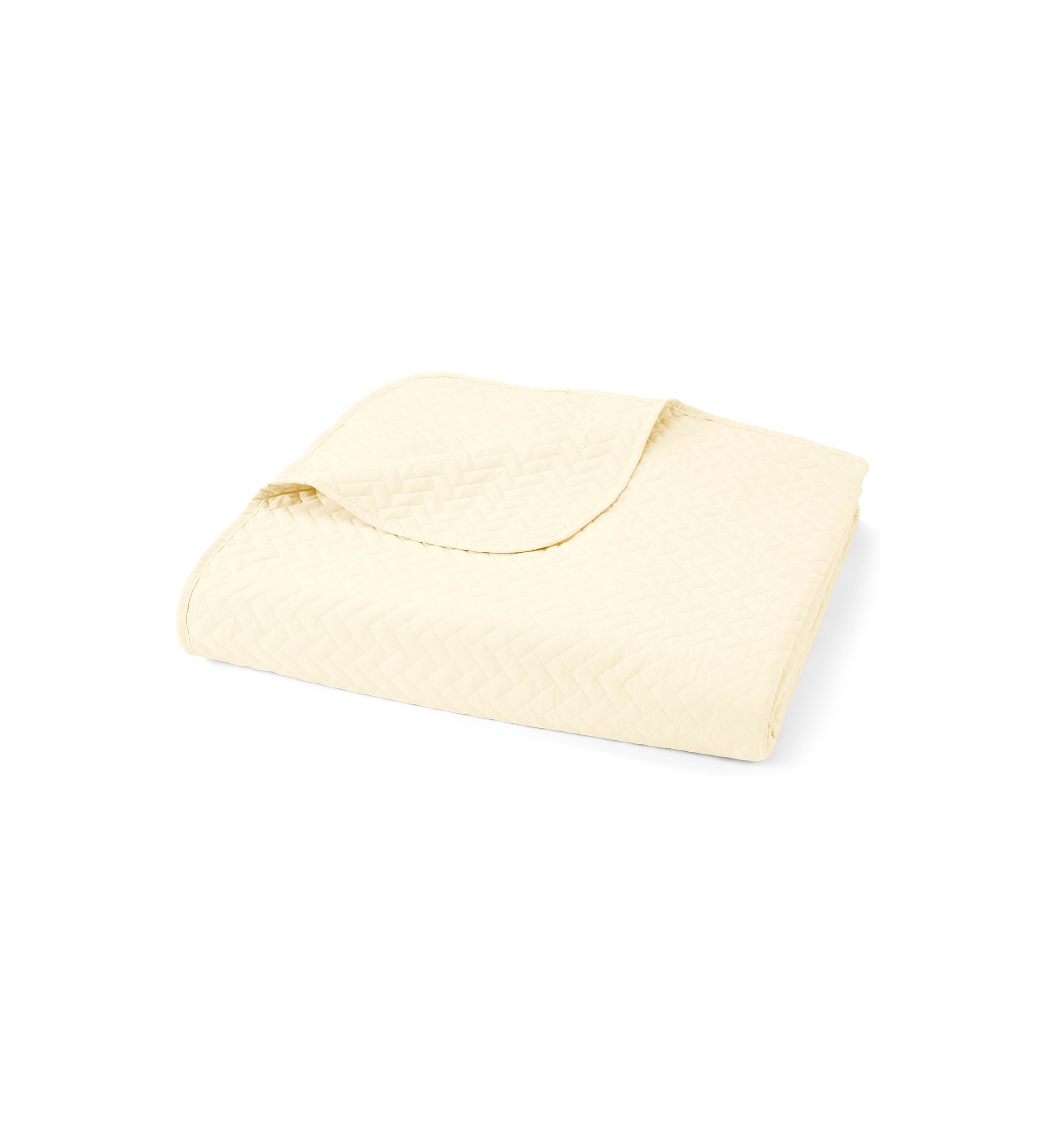 Premium Ultra Soft Herring Pattern Quilted Coverlet Set