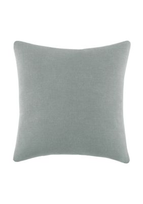 Luxury Inn 100% Cotton Slub Stonewashed Solid Decor Throw Pillow Cover, 20 x 20