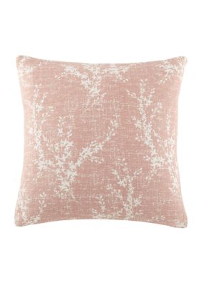 Luxury Inn 100% Cotton Slub Willow Decor Throw Pillow Cover, 20 x 20