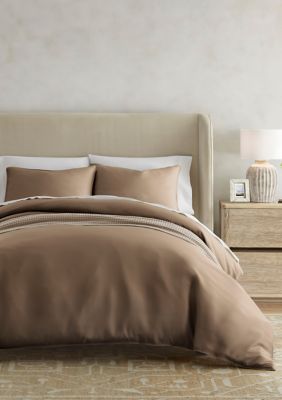 Luxury Inn 100% Rayon from Bamboo Silky Soft Duvet Cover Set with Shams, Full/Queen