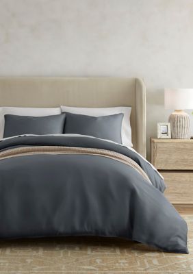 Luxury Inn 100% Rayon from Bamboo Silky Soft Duvet Cover Set with Shams