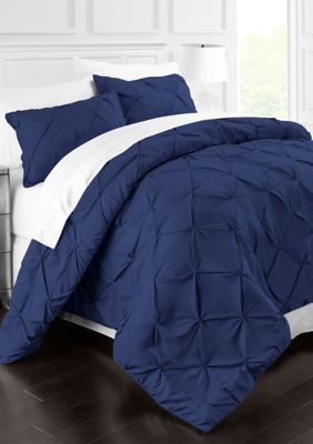 Luxury Inn Park Hotel Collection 3 Piece Pinch Pleat Duvet Cover