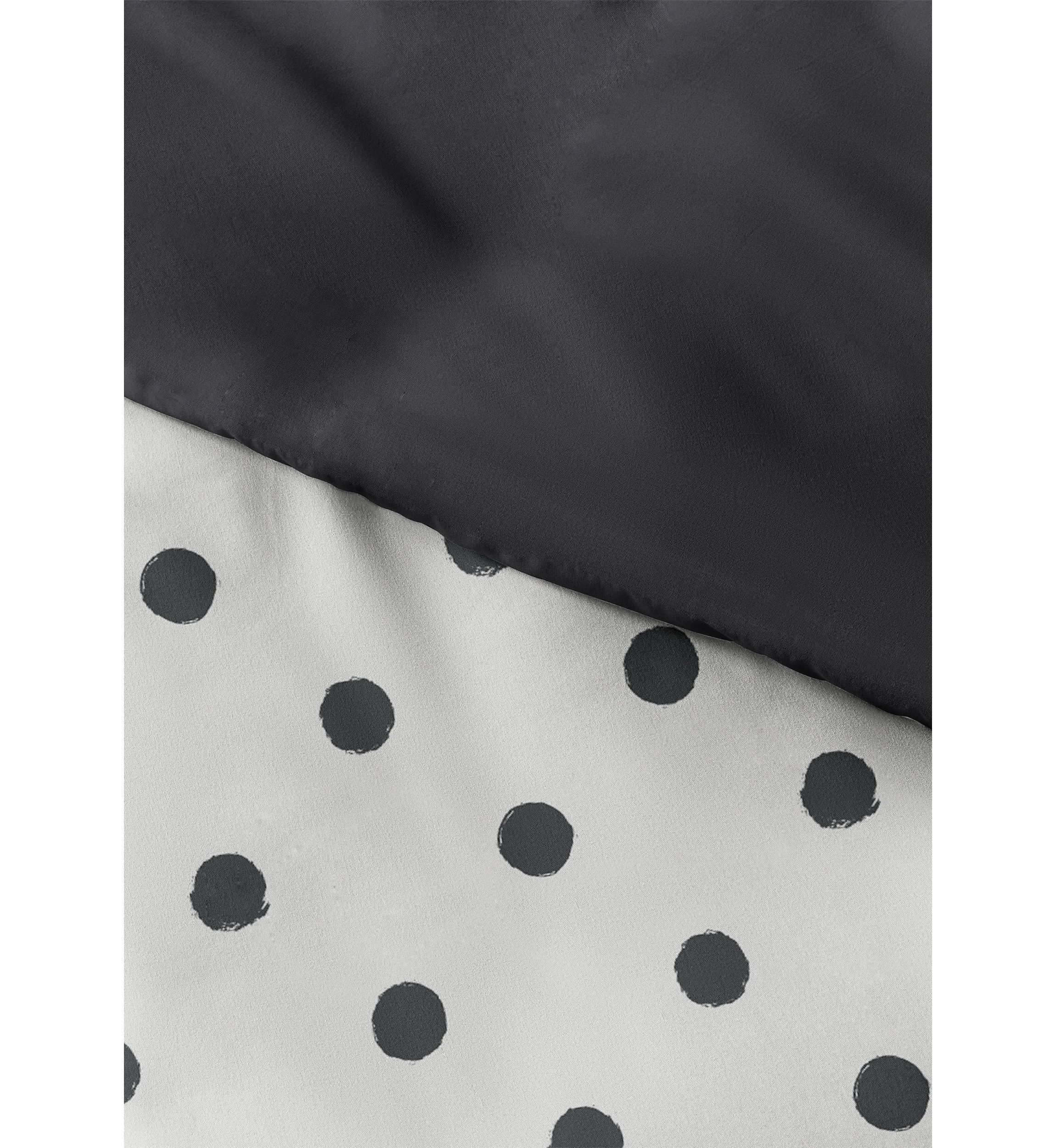Premium Ultra Soft Painted Polka Dot 3-Piece Reversible Duvet Cover Set