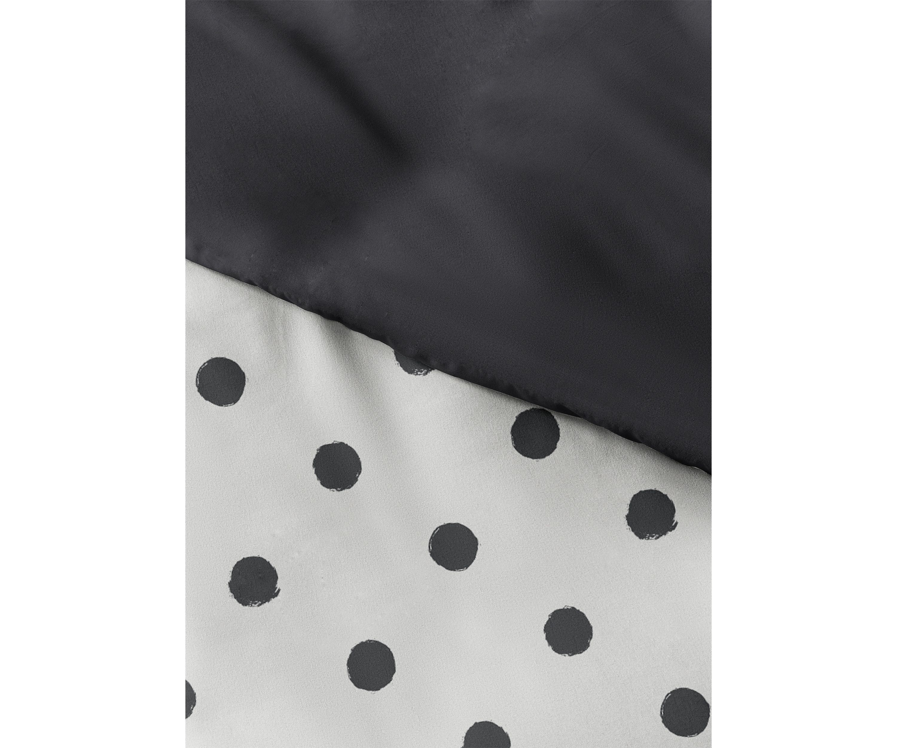 Premium Ultra Soft Painted Polka Dot 3-Piece Reversible Duvet Cover Set