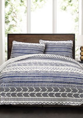 Modern Threads 5 Piece Printed Reversible Quilt Set Belk