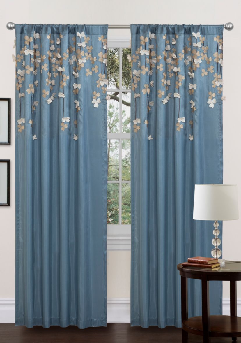 Flower Drops Window Panel