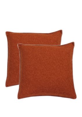 Thro by Marlo Lorenz Set of 2 Georgetown Chunky Weave Whipstitch ...