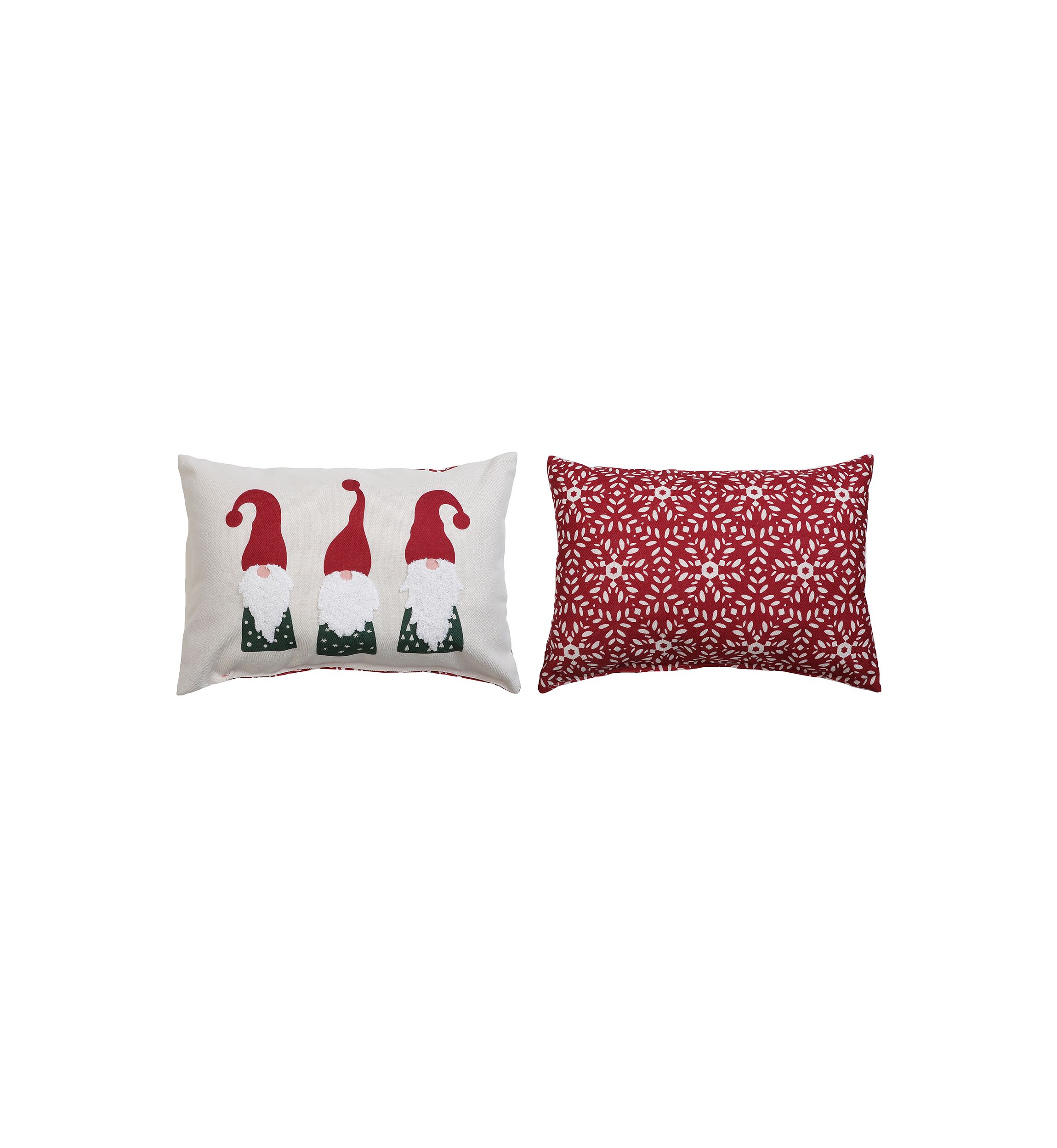 Gnome Reversible Throw Pillow