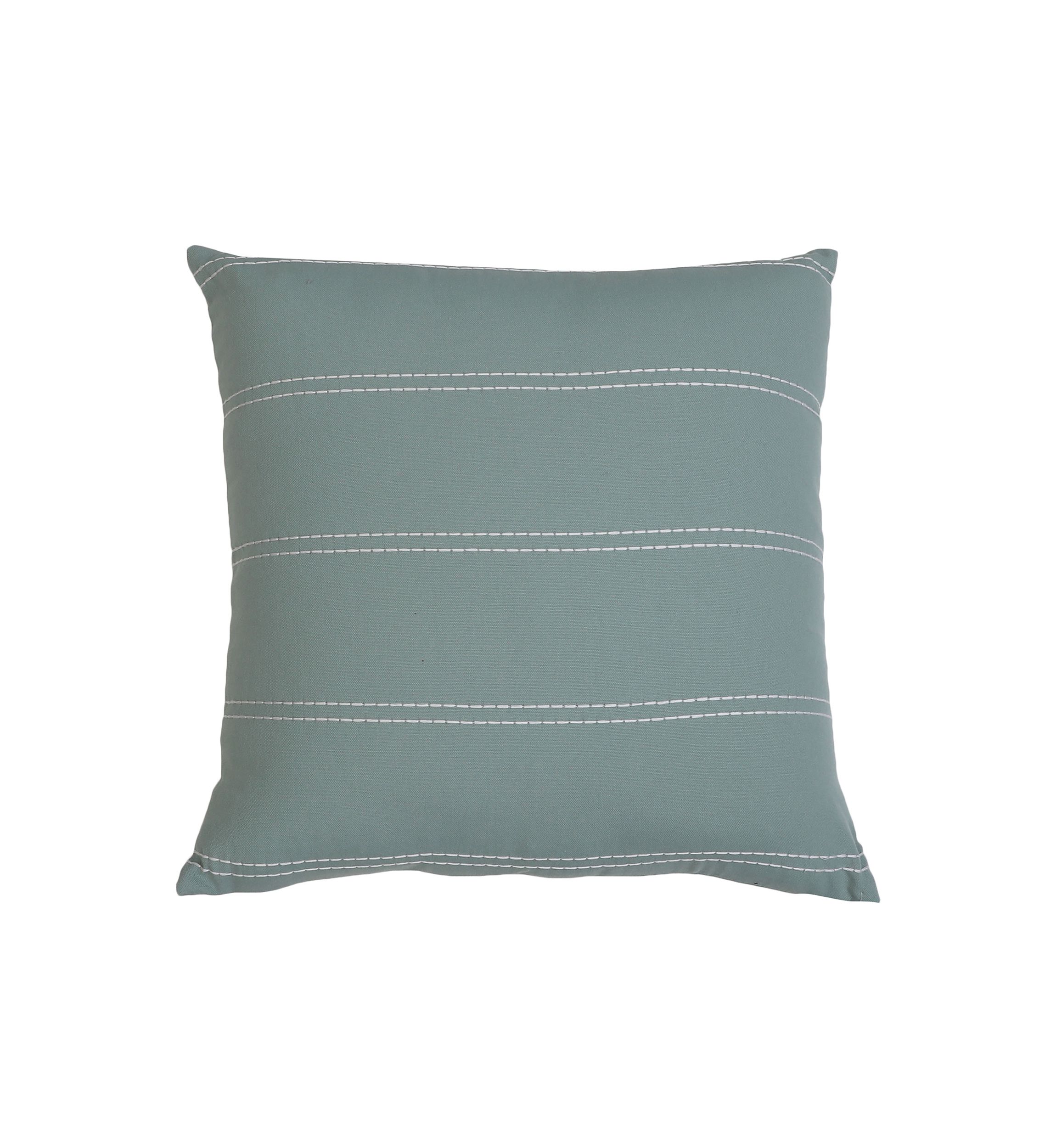 18 in x 18 in Striped Pillow 