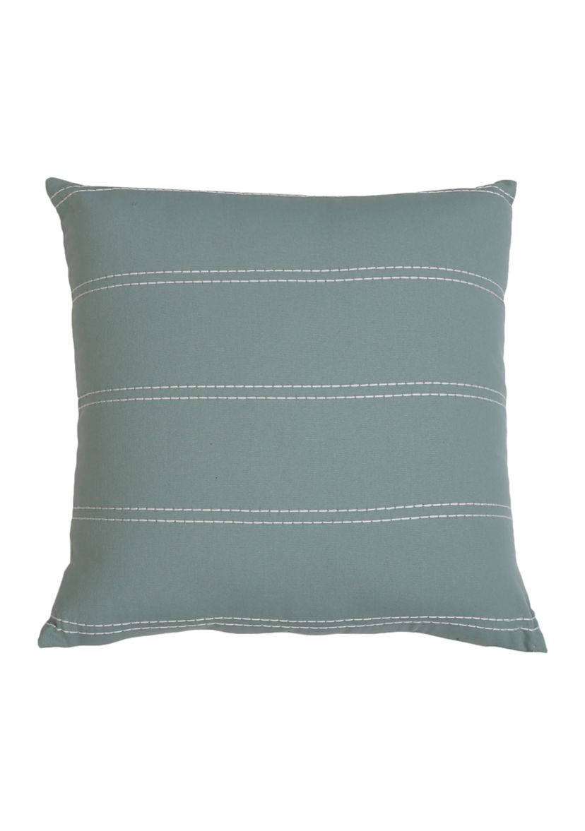 18 in x 18 in Striped Pillow 