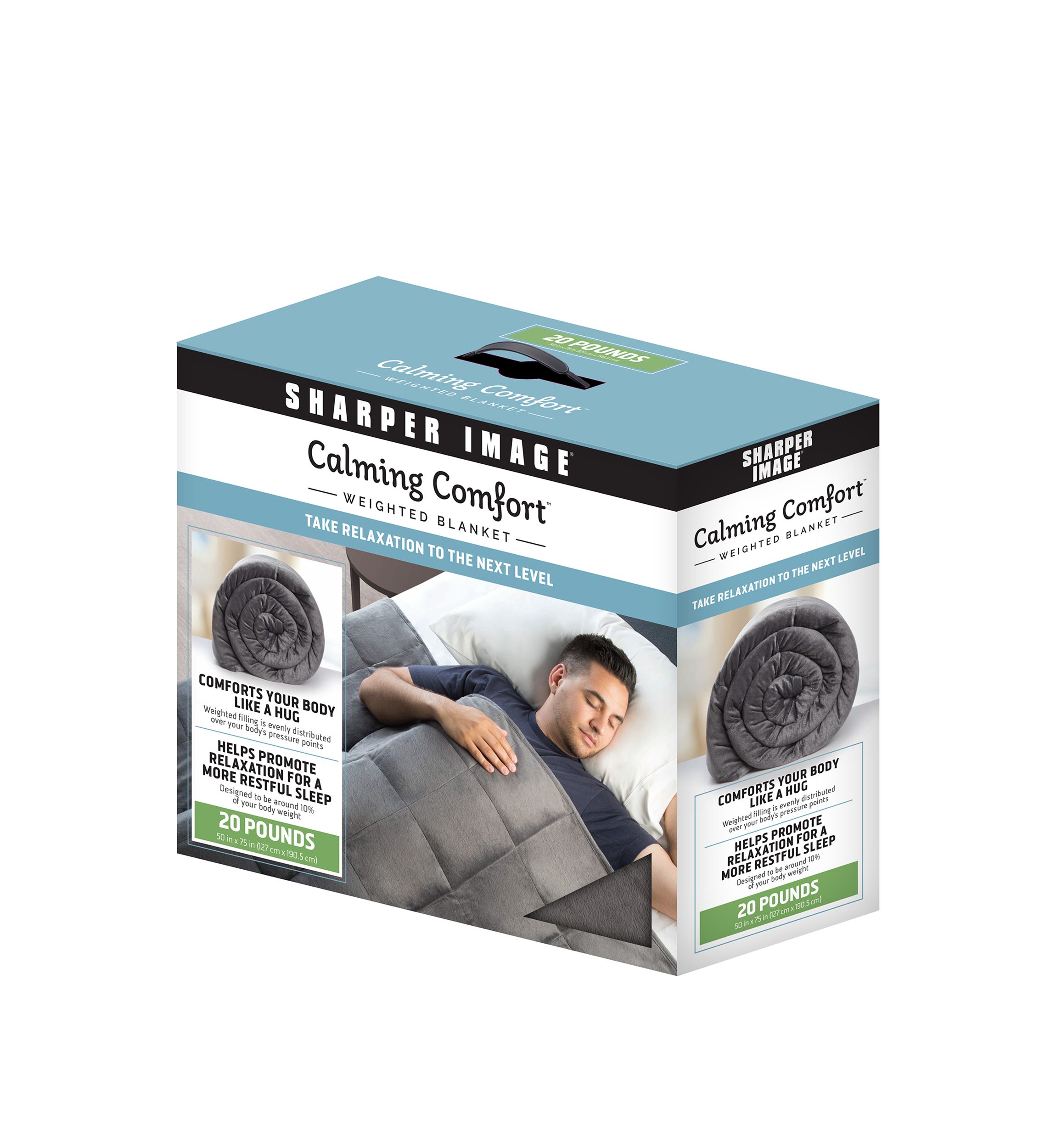 Calming Comfort 20 lb Weighted Blanket
